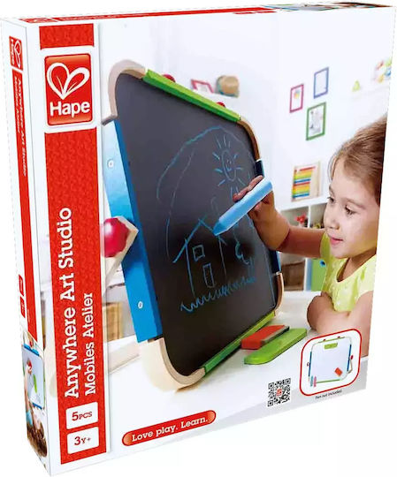 Hape Anywhere Art Studio Πίνακας Μαγνητικός / Μαρκαδόρου Διπλής Όψης 45.7x48.5εκ.