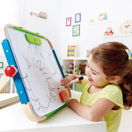 Hape Anywhere Art Studio Πίνακας Μαγνητικός / Μαρκαδόρου Διπλής Όψης 45.7x48.5εκ.