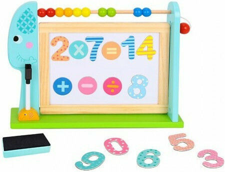 Tooky Toys Elephant Πίνακας Μαγνητικός / Μαυροπίνακας Διπλής Όψης 37.5x26.5εκ.