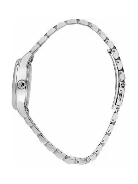 Trussardi Uhr mit Silber Metallarmband