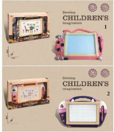 Zita Toys Πίνακας Γράψε - Σβήσε (Διάφορα Σχέδια) 1τμχ 17x30εκ.