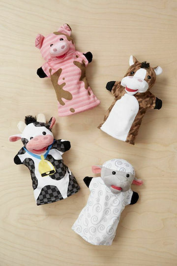 Melissa & Doug Σετ Γαντόκουκλες Ζώα της Φάρμας