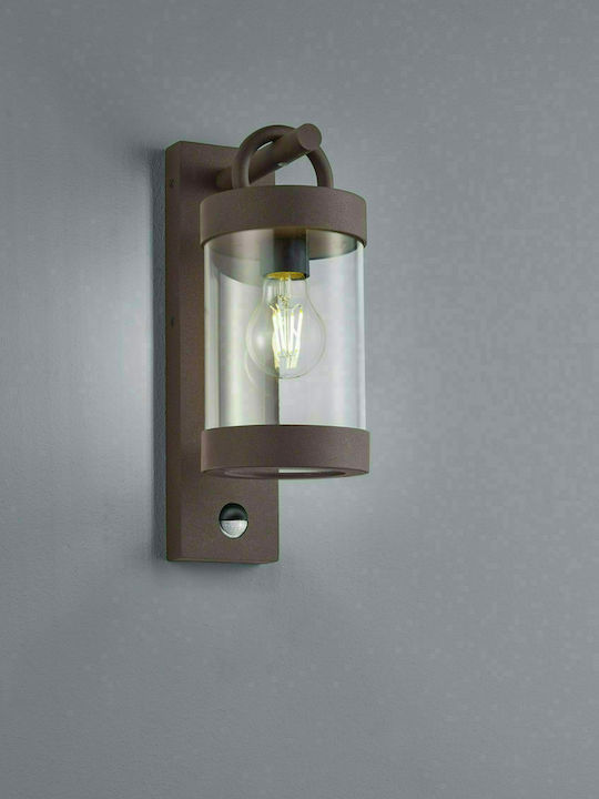 Trio Lighting Wall-Mounted Outdoor Lantern E27 IP44 12x33x18.6εκ.