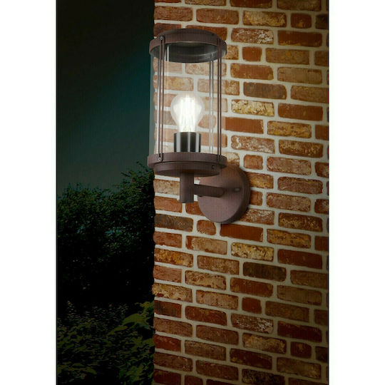 Trio Lighting Tanaro Wall-Mounted Outdoor Lantern E27 IP44 14x32εκ.