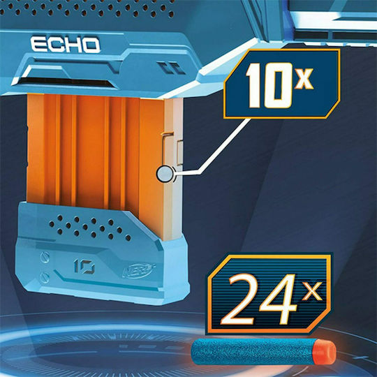 Nerf Launcher Elite 2.0 for 8+ years old years Echo CS-10