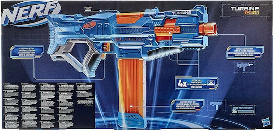 Nerf Launcher Elite 2.0 for 8+ years old years Turbine CS 18