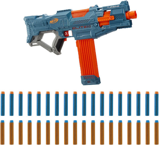 Nerf Launcher Elite 2.0 for 8+ years old years Turbine CS 18
