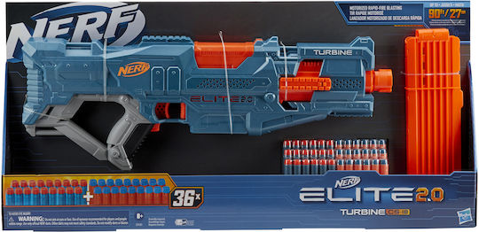 Nerf Launcher Elite 2.0 for 8+ years old years Turbine CS 18