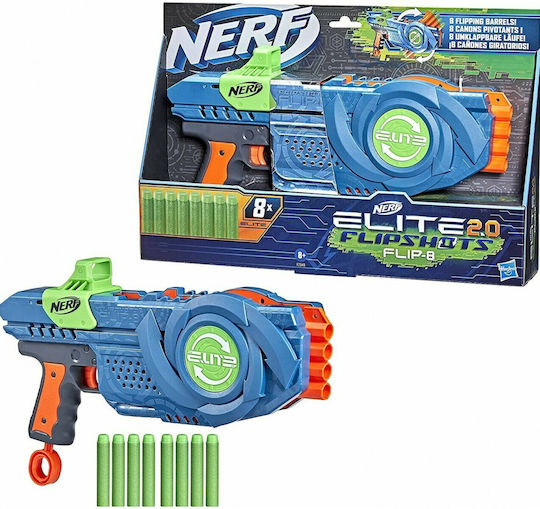 Nerf Flip 8 Elite 2.0 für 8+ Jahre+ Jahre