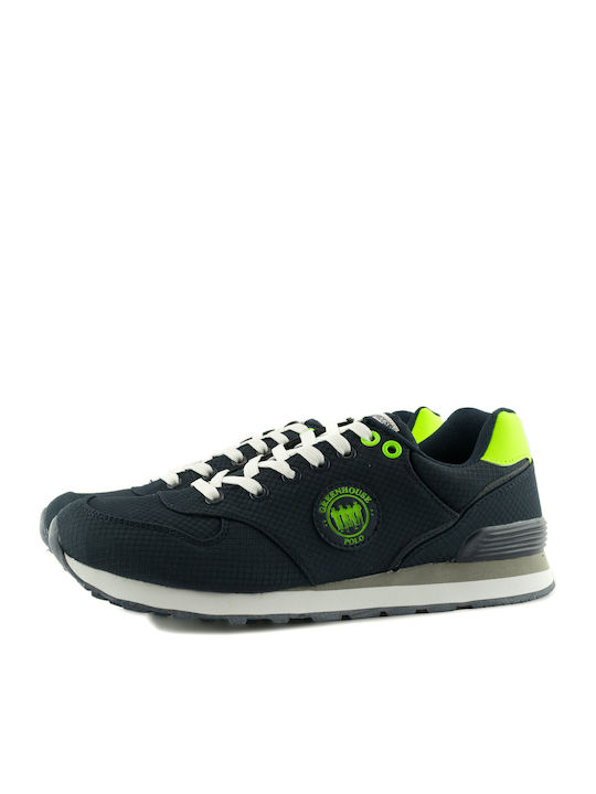 Adam's Shoes Greenhouse Polo Sneakers Navy Blue