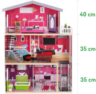 Moni Isabella Wooden Dollhouse 107898