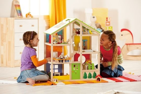 Hape All Season House Wooden Dollhouse