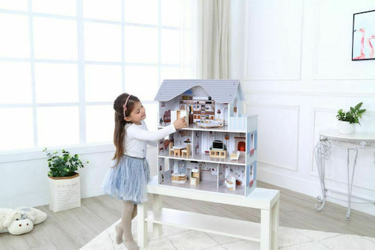 Ecotoys Emma Ξύλινο Κουκλόσπιτο