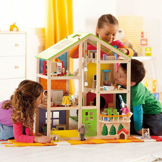 Hape All Season House Wooden Dollhouse