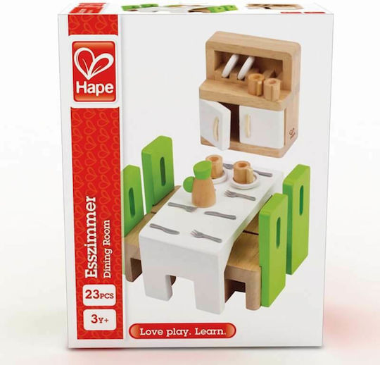 Hape Happy Family Ξύλινη Κουζίνα Έπιπλα για Κουκλόσπιτο