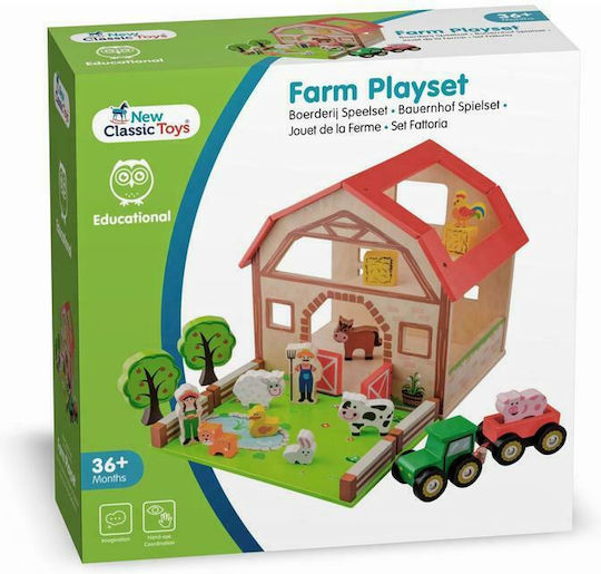 New Classic Toys Ξύλινο Κουκλόσπιτο
