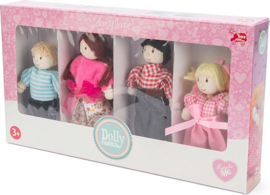 Le Toy Van Семейство Комплект Дървени Кукли за Къща за Кукли