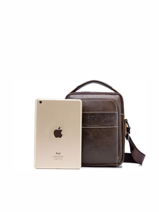Leather Men's Bag Shoulder / Crossbody Brown