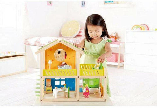 Hape Happy Villa Wooden Dollhouse