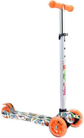 Byox Kids Scooter Rapture 3-Wheel for 3+ Years Orange