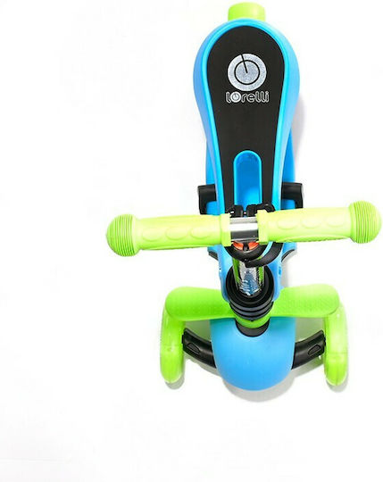 Lorelli Kids Scooter Foldable Smart 2021 3-Wheel with Seat for 3+ Years Green