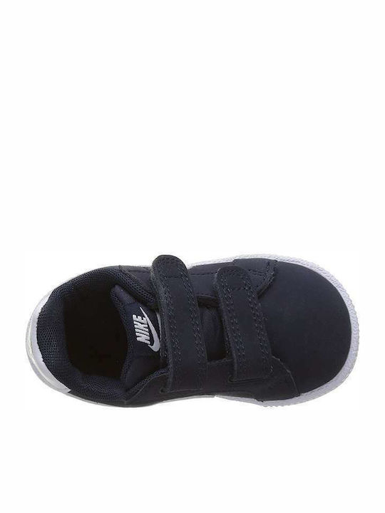 Court Royale TDV Kids Sneakers with Scratch Navy Blue