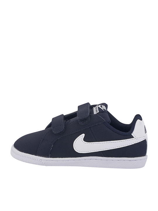 Court Royale TDV Kids Sneakers with Scratch Navy Blue