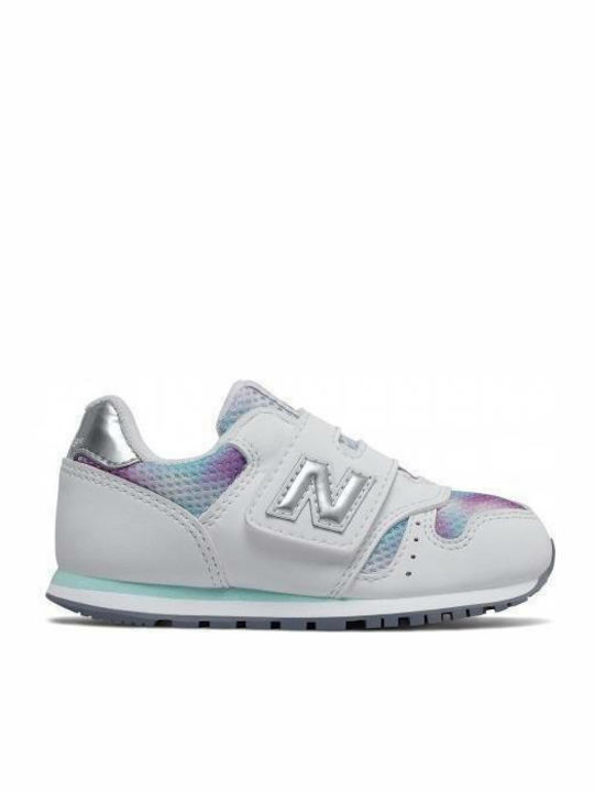 Παιδικά Sneakers με Σκρατς Λευκά