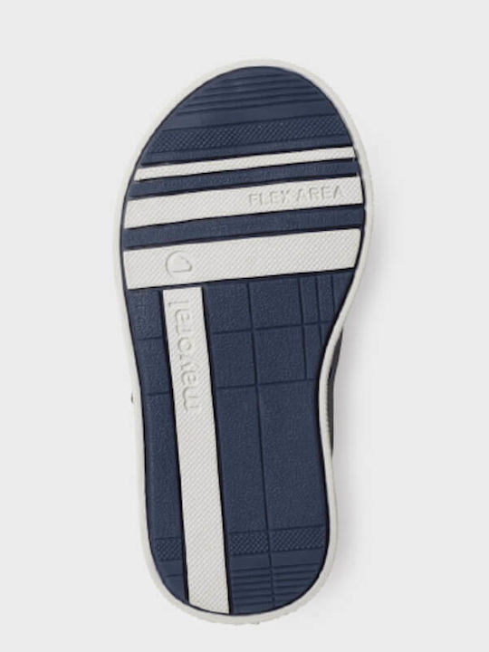 Παιδικά Sneakers High Ανατομικά με Σκρατς Πολύχρωμα