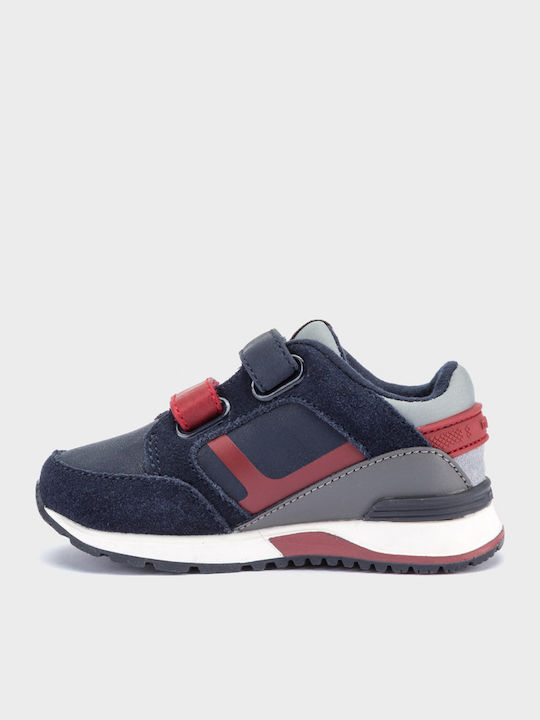 Kinder Sneakers mit Klettverschluss Marineblau