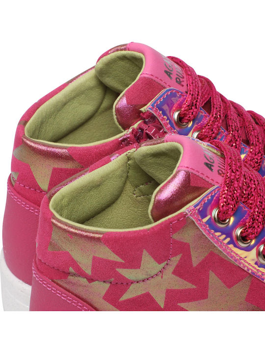Kids Sneakers High Anatomic Fuchsia