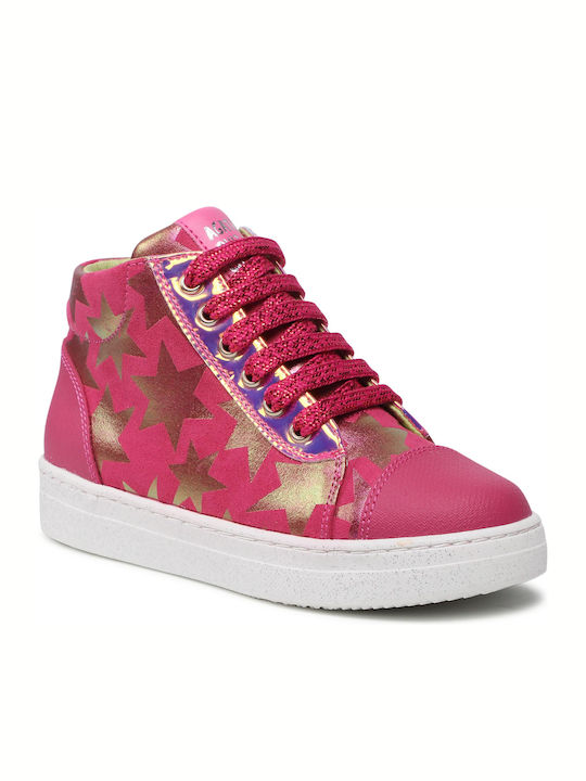Kids Sneakers High Anatomic Fuchsia