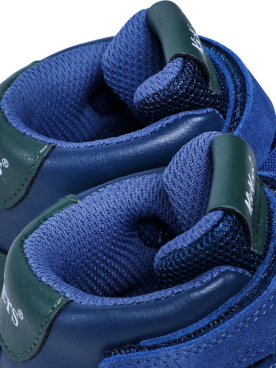 Bilbon Παιδικά Sneakers High με Σκρατς Μπλε