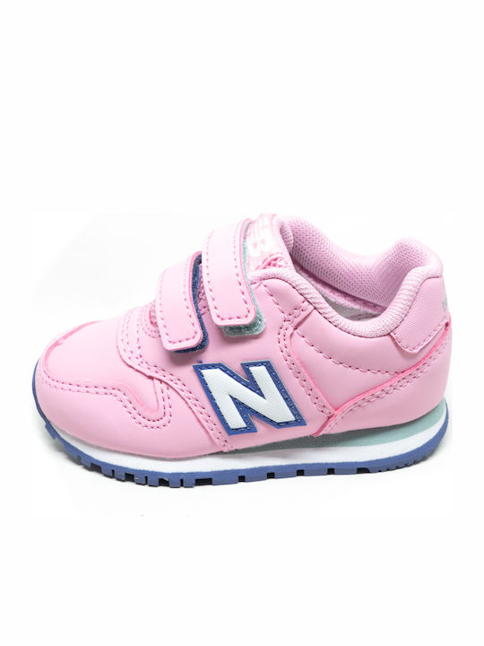 500 Kinder Sneakers mit Klettverschluss Rosa