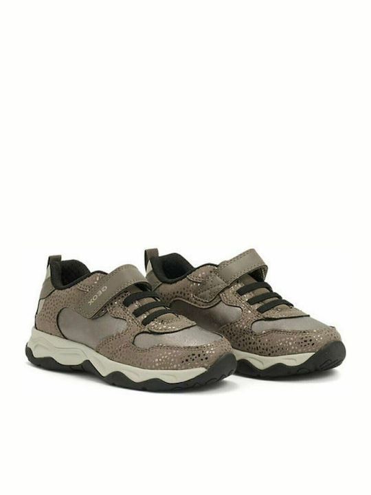Calco Kids Sneakers Anatomic with Scratch Brown