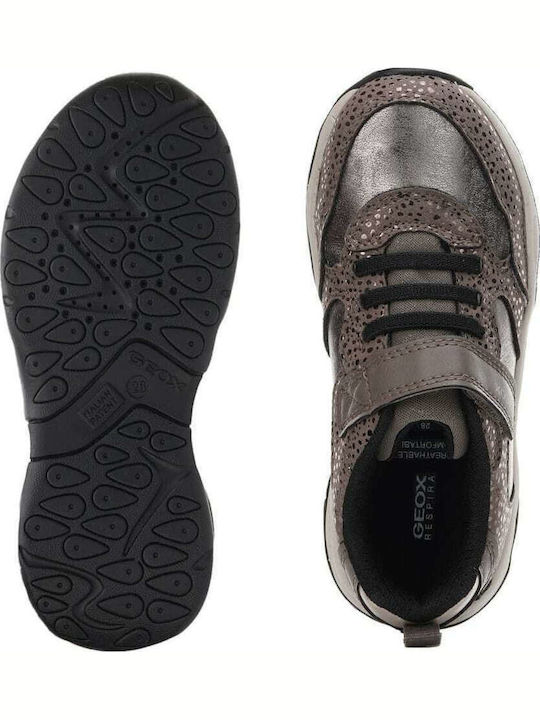 Calco Kids Sneakers Anatomic with Scratch Brown