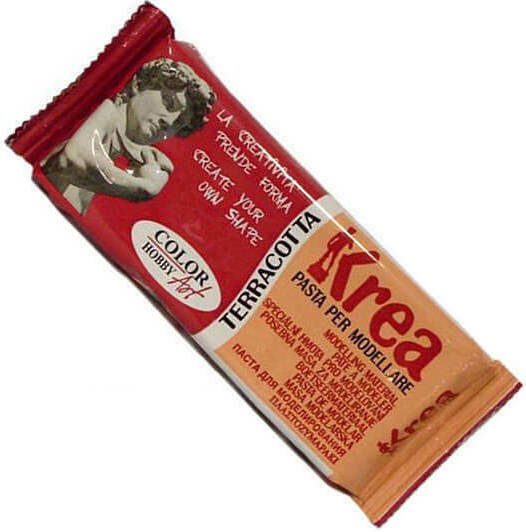 Krea Modelling Material Brown Πηλός 500gr