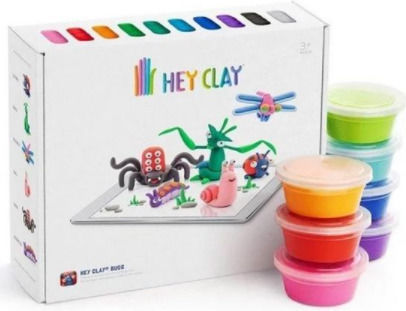 Hey Clay Claymates Insecte Argilă Modelatoare Copii Multicolor 390gr