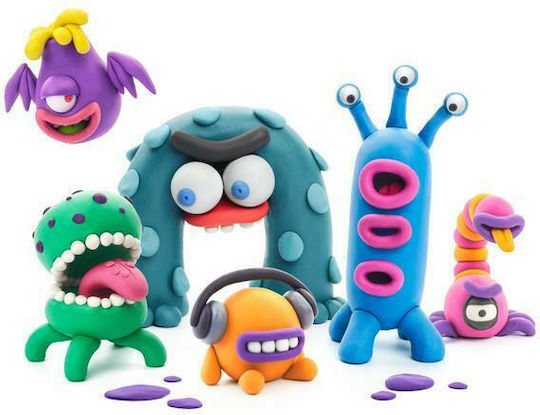 Hey Clay Claymates Извънземни Детски Глина Многоцветенς S001