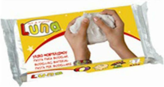 Luna Modelling Material Air-Drying Clay Whiteς 500gr 000620372