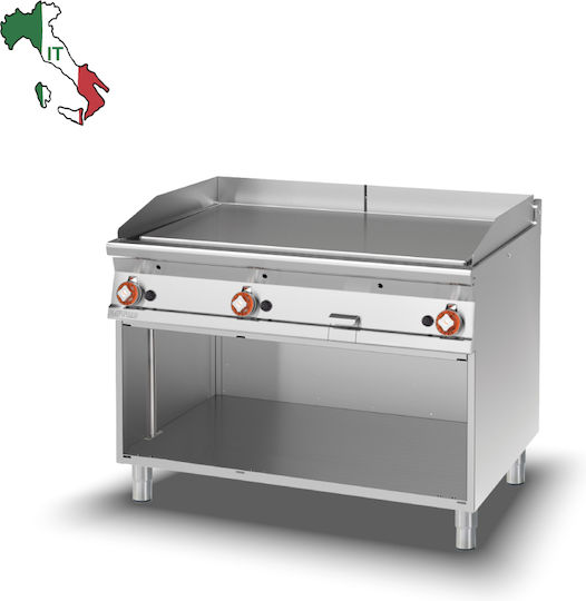 Lotus Commercial Flat Top LPG Griddle with Flat Plate 27kW 120x90x90cm