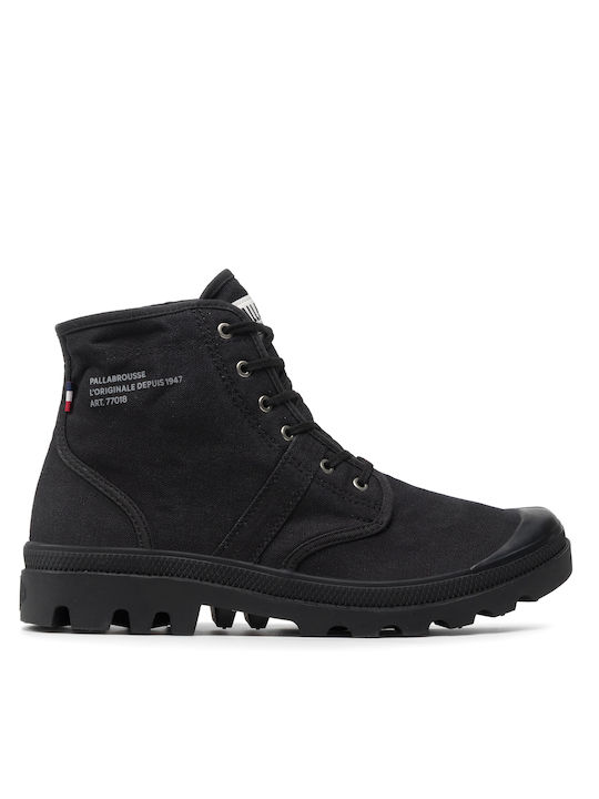 Palladium Pallabrousse Legion Men's Military Boots Black