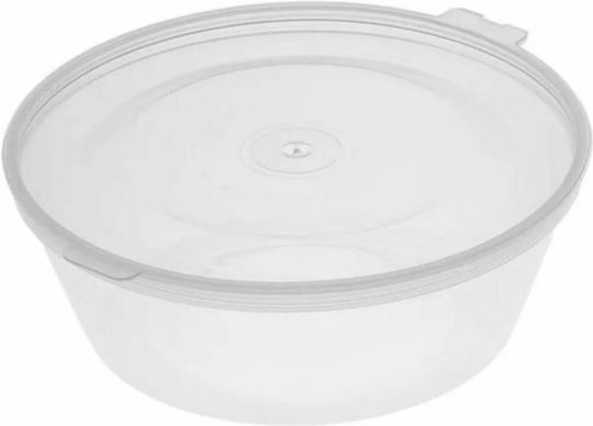 Intertan Pungă de plastic de unică folosință PP cu Capac Integrat și Capacitate 177ml Transparent 50buc