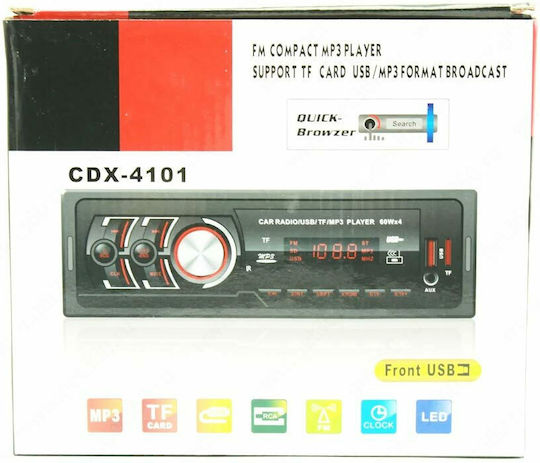 CDX-4101 Auto-Audiosystem 1 DIN (USB)