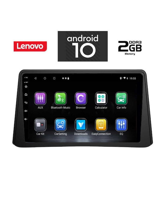 Lenovo Car-Audiosystem für Opel Mokka 2012-2015 (Bluetooth/USB/AUX/WiFi/GPS) mit Touchscreen 9" LENOVO X6877_GPS