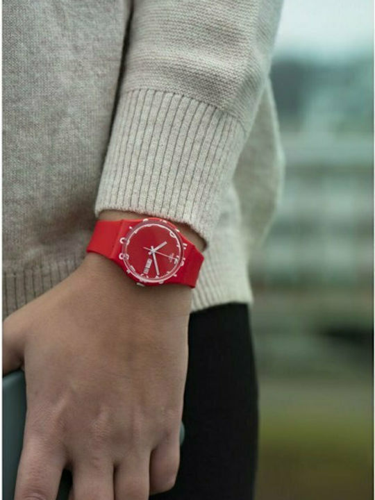 Swatch Swatch Watch with Battery Mechanism Swatch Swatch Watch with Battery Mechanism