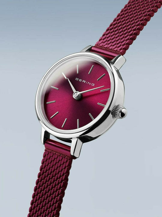 Classic Women's Battery Watch 22mm Burgundy