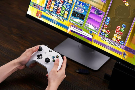 8Bitdo Wireless USB Adapter 2 114931 Bluetooth Receiver για Android / iOS / PC / Xbox One / Switch / PS5 Μαύρος