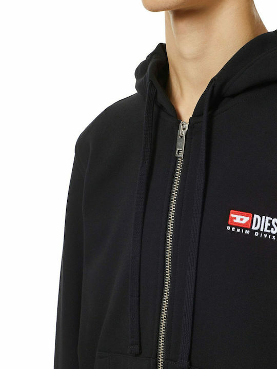 S-Ginn Cardigan with Black Hood