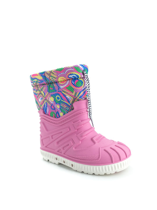 Mitsuko Kids Snow Boots Pink